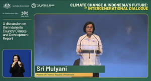 Indonesia takes on climate change challenge: Finance Minister emphasises sustainable prosperity