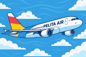 Pelita Air aircraft makes maiden flight with biofuel in Pertamina trial