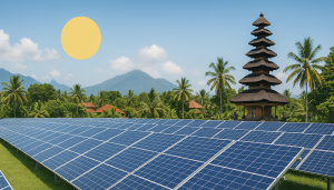 15.37 kWp solar power plant operates in Bali, strengthening green electricity access in three villages