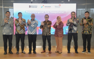 Telkom-PGN jalin kerja sama kembangkan ekosistem infrastruktur digital ramah lingkungan