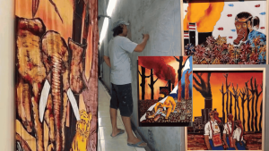 Agus Prasetyo (Miki): Batik as a language of social critique
