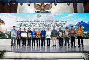 Indonesia luncurkan pusat karbon kehutanan untuk dorong perdagangan karbon yang transparan