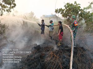 Forest fires persist in West Kalimantan as authorities step up response